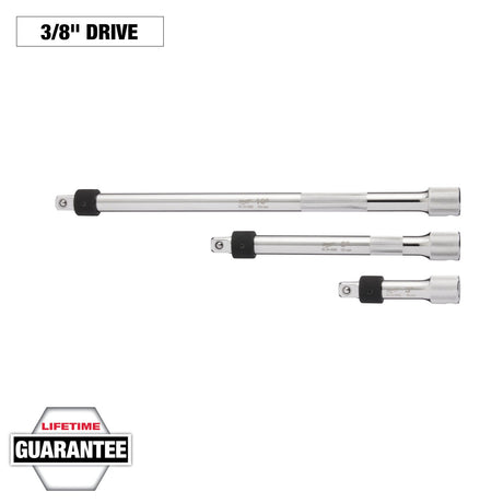 Milwaukee 48 - 22 - 9361 3pc 3/8” Drive Locking Extension Set - Mississauga Hardware Centre Inc