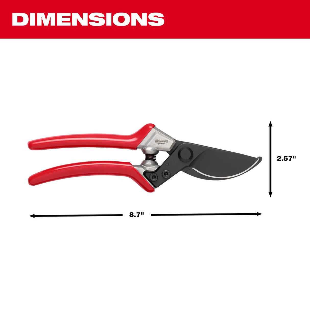 Milwaukee 48 - 22 - 9365 1" Pruner - Mississauga Hardware Centre Inc