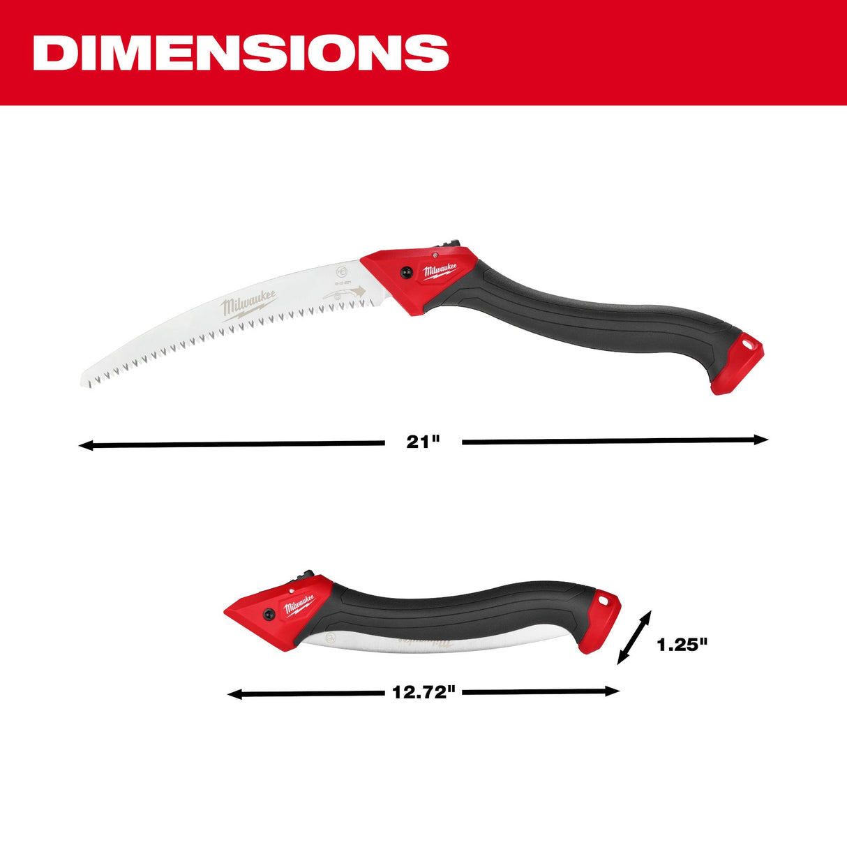 Milwaukee 48 - 22 - 9371 10" FOLDING PRUNING SAW - Mississauga Hardware Centre Inc