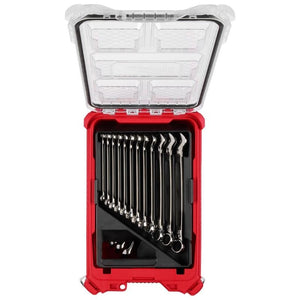 Milwaukee 48 - 22 - 9483 15pc Metric Combination Wrench Set with PACKOUT Compact Organizer - Mississauga Hardware Centre Inc