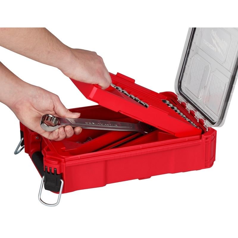 Milwaukee 48 - 22 - 9484 15pc SAE Combination Wrench Set with PACKOUT Compact Organizer - Mississauga Hardware Centre Inc