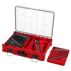 Milwaukee 48 - 22 - 9485 30pc Metric and SAE Combination Wrench Set with PACKOUT Organizer - Mississauga Hardware Centre Inc