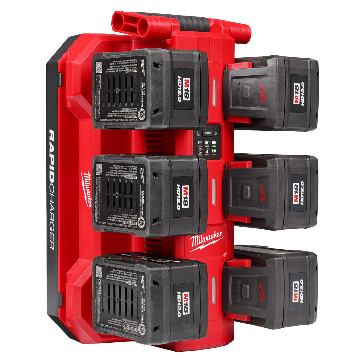 Milwaukee 48 - 59 - 1817 M18™ Six Bay Daisy Chain Rapid Charger - Mississauga Hardware Centre Inc