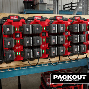 Milwaukee 48 - 59 - 1817 M18™ Six Bay Daisy Chain Rapid Charger - Mississauga Hardware Centre Inc