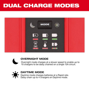 Milwaukee 48 - 59 - 1817 M18™ Six Bay Daisy Chain Rapid Charger - Mississauga Hardware Centre Inc