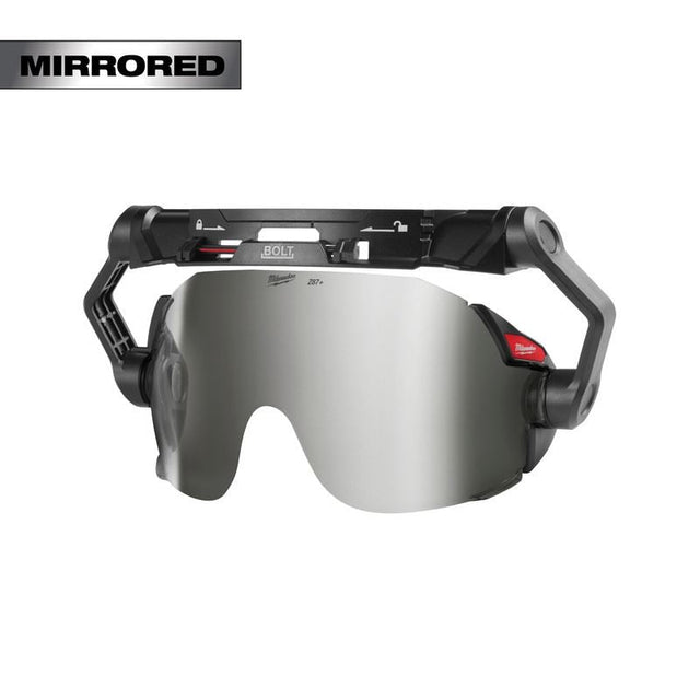 Milwaukee 48 - 73 - 1419 BOLT Eye Visor - Mirrored Dual Coat Lens (Compatible with Milwaukee BOLT Safety Helmets & BOLT Hard Hats) - Mississauga Hardware Centre Inc