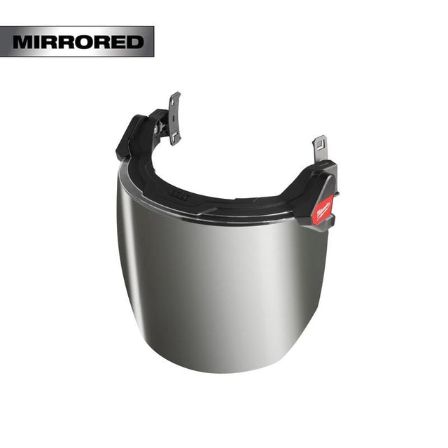 Milwaukee 48 - 73 - 1429 BOLT Full Face Shield - Mirrored Dual Coat Lens (Compatible with Milwaukee BOLT Safety Helmets & BOLT Hard Hats) - Mississauga Hardware Centre Inc