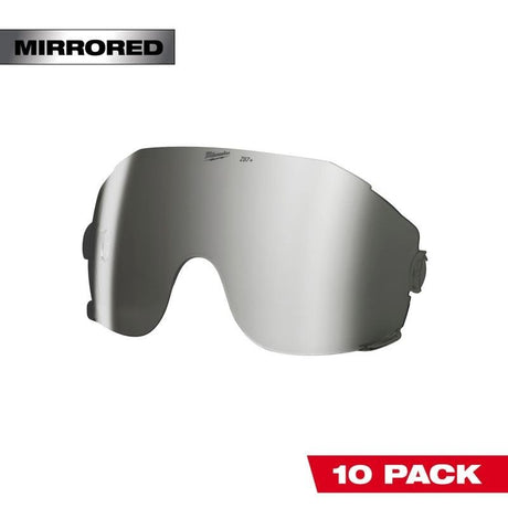 Milwaukee 48 - 73 - 1462 10pk Mirrored Eye Visor Replacement Lenses - Mississauga Hardware Centre Inc