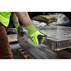 Milwaukee 48 - 73 - 8942 High Visibility Cut Level 4 Polyurethane Dipped (Large) - Mississauga Hardware Centre Inc