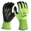 Milwaukee 48 - 73 - 8944 High Visibility Cut Level 4 Polyurethane Dipped (2X - Large) - Mississauga Hardware Centre Inc