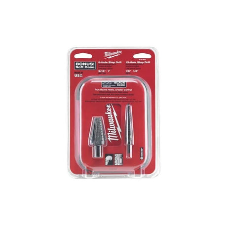Milwaukee 48 - 89 - 9050 Step Drill Bit Set 2 Piece - Mississauga Hardware Centre Inc