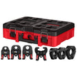 Milwaukee 49 - 16 - 2683 IPS - P Pivoting Press Ring Kit - 1/2" - 1" Jaws & 1 - 1/4" - 2" Rings - Mississauga Hardware Centre Inc