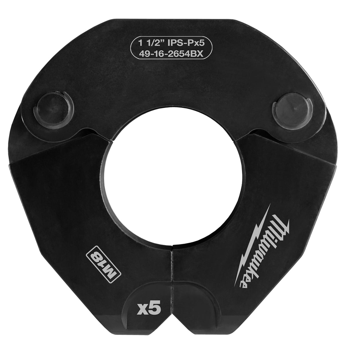 Milwaukee 49 - 16 - 2683 IPS - P Pivoting Press Ring Kit - 1/2" - 1" Jaws & 1 - 1/4" - 2" Rings - Mississauga Hardware Centre Inc