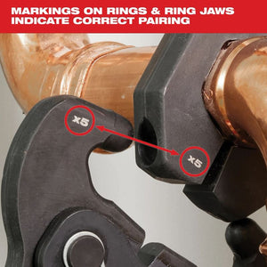 Milwaukee | 49 - 16 - 2690X CTS - V Pivoting Press Rings Kits 2 - 1/2" - 4" - Mississauga Hardware Centre Inc