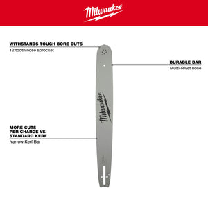 Milwaukee 49 - 16 - 2755 20" .325" Pitch, .050" Gauge Guide Bar - Mississauga Hardware Centre Inc