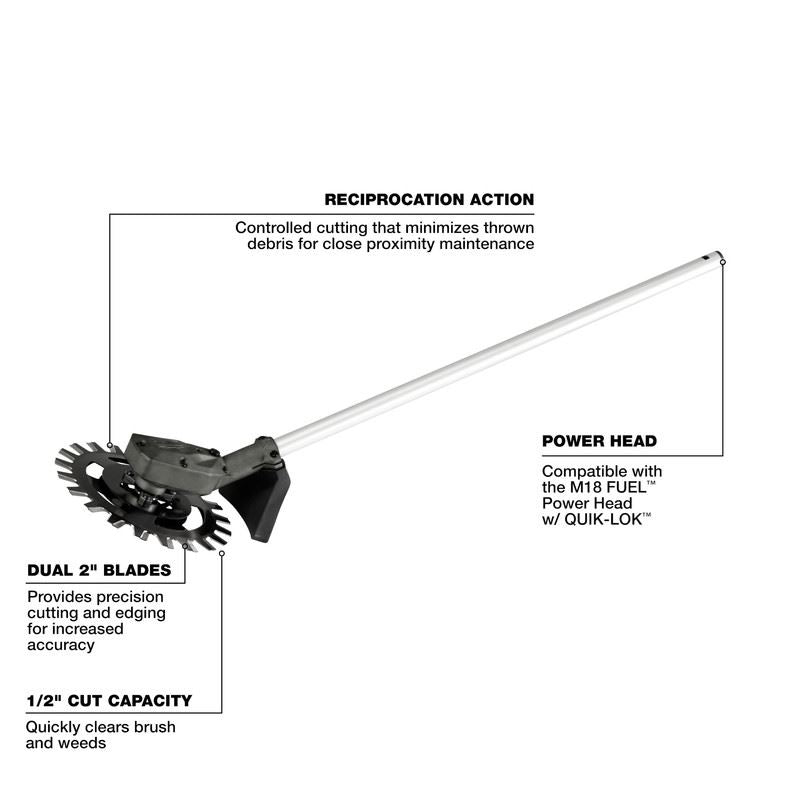 Milwaukee 49 - 16 - 2794 M18 FUEL QUIK - LOK Reciprocator Attachment - Mississauga Hardware Centre Inc