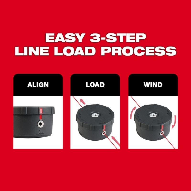 Milwaukee 49 - 16 - 2800 .105" x 180' Trimmer Line - Mississauga Hardware Centre Inc