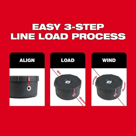 Milwaukee 49 - 16 - 2800 .105" x 180' Trimmer Line - Mississauga Hardware Centre Inc