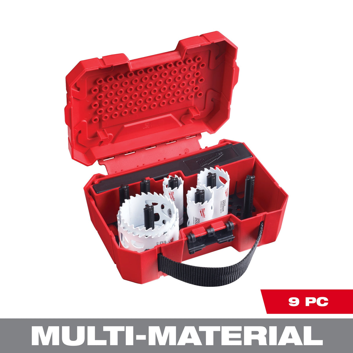 Milwaukee 49 - 22 - 3077 9 PC HOLE DOZER™ with Carbide Teeth Large Diameter Hole Saw Kit - Mississauga Hardware Centre Inc
