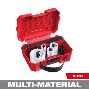 Milwaukee 49 - 22 - 3077 9 PC HOLE DOZER™ with Carbide Teeth Large Diameter Hole Saw Kit - Mississauga Hardware Centre Inc