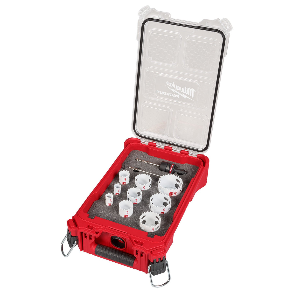 Milwaukee 49 - 22 - 4702 12PC QUIK LOK™ HOLE DOZER™ Bi - Metal Kit with PACKOUT™ Compact Organizer - Mississauga Hardware Centre Inc