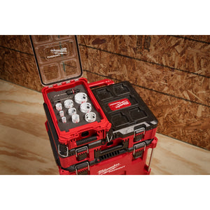 Milwaukee 49 - 22 - 4702 12PC QUIK LOK™ HOLE DOZER™ Bi - Metal Kit with PACKOUT™ Compact Organizer - Mississauga Hardware Centre Inc