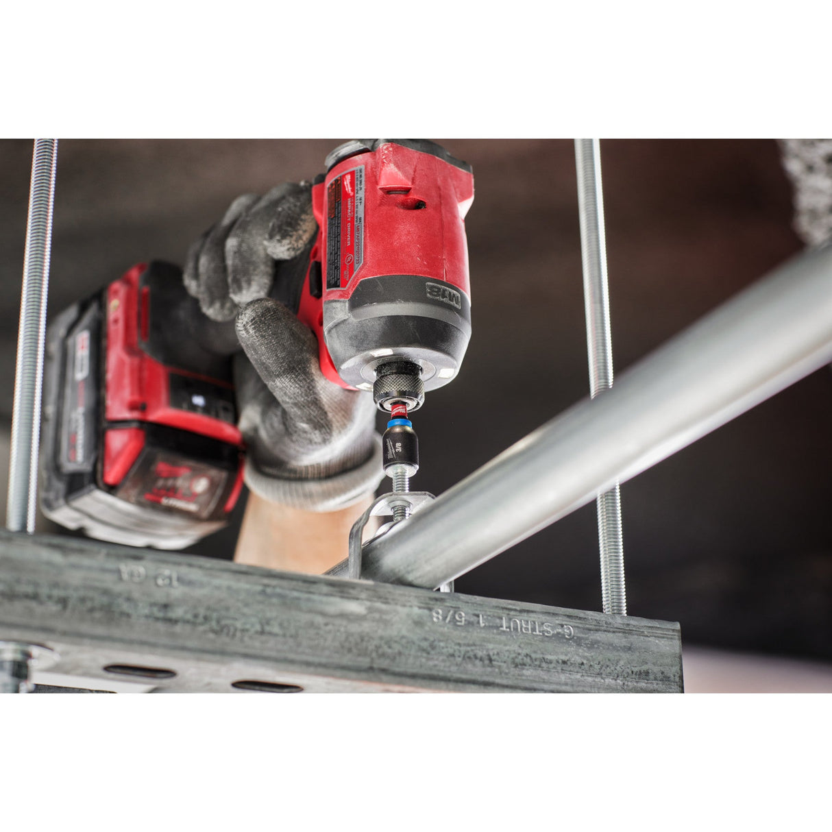 Milwaukee 49 - 66 - 4538 9/16" x 2 - 9/16" Magnetic Nut Driver - SHOCKWAVE Impact Duty - Mississauga Hardware Centre Inc