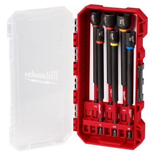Milwaukee 49 - 66 - 4567 SHOCKWAVE Impact Duty™ 6" Magnetic Nut Driver Set 6PC - Mississauga Hardware Centre Inc