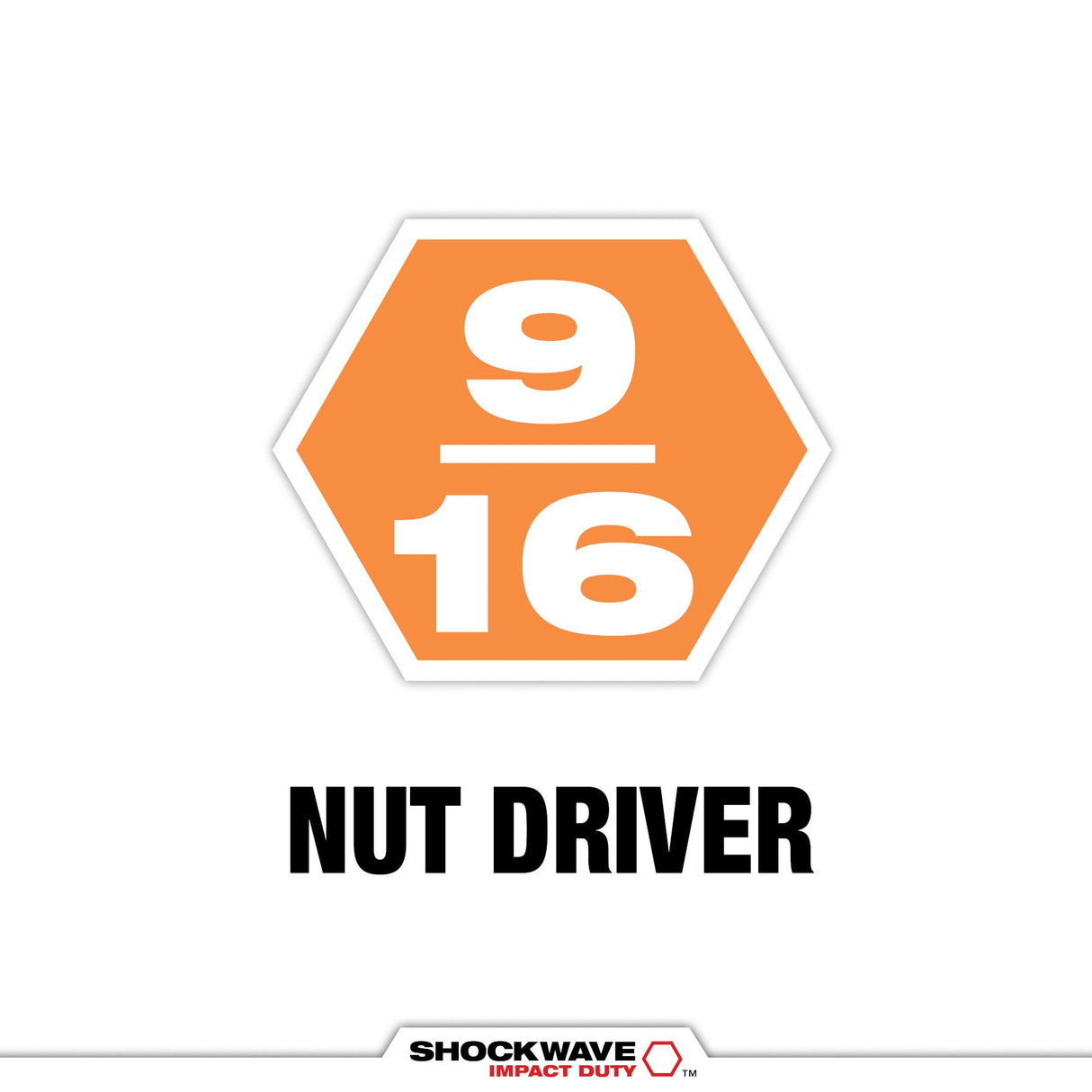 Milwaukee 49 - 66 - 4588 9/16" x 6" Magnetic Nut Driver - SHOCKWAVE Impact Duty - Mississauga Hardware Centre Inc