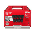 Milwaukee 49 - 66 - 7017 8PCSHOCKWAVE Impact Duty™ 3/4" Drive SAE Standard 6 Point Socket Set - Mississauga Hardware Centre Inc