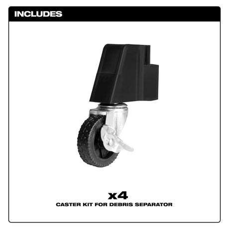 Milwaukee 49 - 90 - 2201 Caster Kit for Debris Separator - Mississauga Hardware Centre Inc