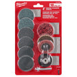 Milwaukee 49 - 92 - 9000 10PC 2" Quick Change Disc Kit - Mississauga Hardware Centre Inc