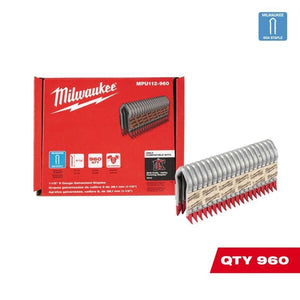 MILWAUKEE 9 GAUGE GALVANIZED FENCING STAPLES - Mississauga Hardware Centre Inc