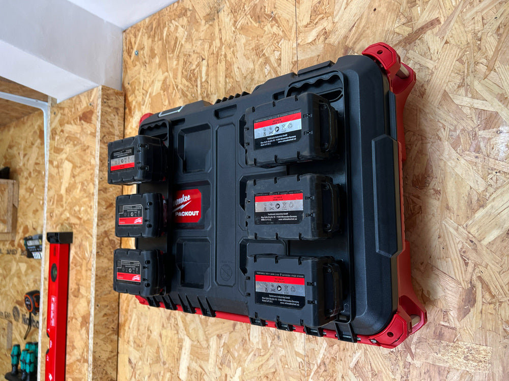 StealthMount BD-MW18-HF-1 Battery Board with Handle and Feet for Milwaukee M18