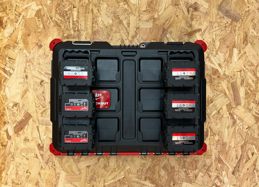 StealthMount BD-MW18-HF-1 Battery Board with Handle and Feet for Milwaukee M18
