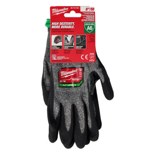 Milwaukee Cut Level 6 High - Dexterity Nitrile Dipped Gloves SM - Mississauga Hardware Centre Inc