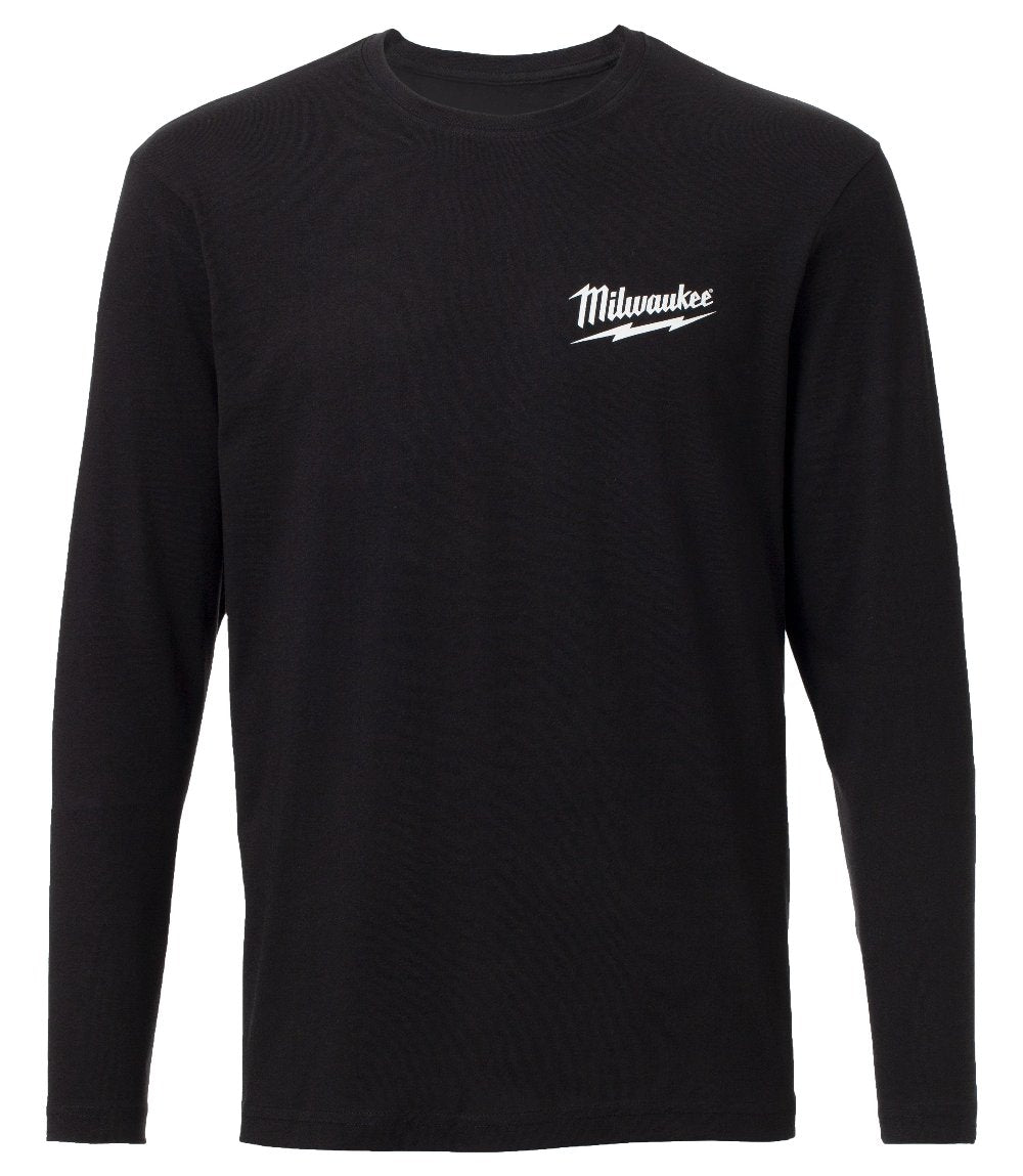 Milwaukee Long Sleeve T-Shirt - Black - Mississauga Hardware Centre Inc