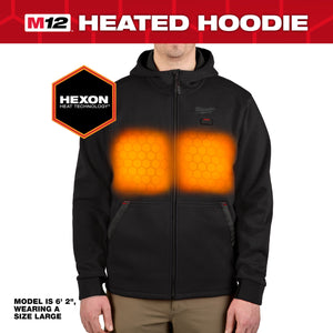 Milwaukee M12 Heated Hoodie - Black - Mississauga Hardware Centre Inc