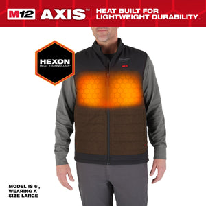 Milwaukee M300 - 21 M12™ Heated AXIS™ Vest - Mississauga Hardware Centre Inc