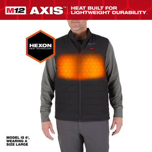 Milwaukee M300 - 21 M12™ Heated AXIS™ Vest - Mississauga Hardware Centre Inc