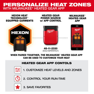 Milwaukee M300 - 21 M12™ Heated AXIS™ Vest - Mississauga Hardware Centre Inc