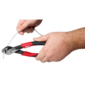 Milwaukee MT558A 8" Angled Head Diagonal Comfort Grip Cutting Pliers (USA) - Mississauga Hardware Centre Inc