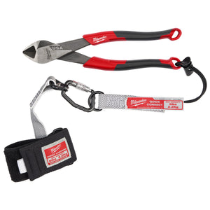 Milwaukee MT558A 8" Angled Head Diagonal Comfort Grip Cutting Pliers (USA) - Mississauga Hardware Centre Inc