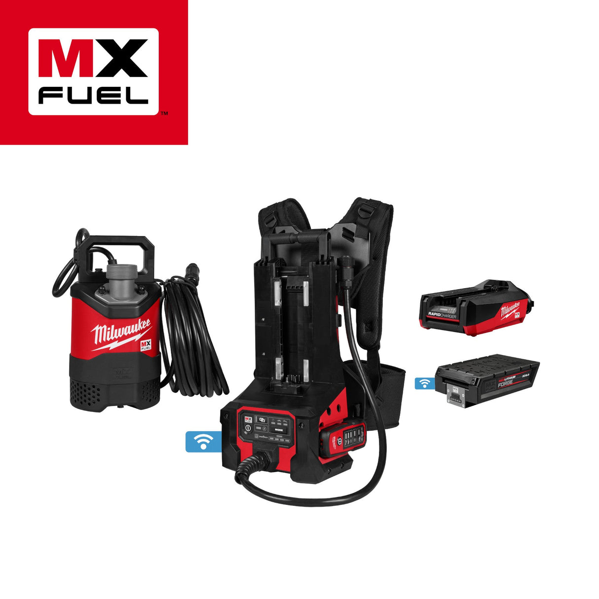 Milwaukee MXF211 - 1XC MX FUEL™ 1HP 2" Submersible Pump Kit - Mississauga Hardware Centre Inc