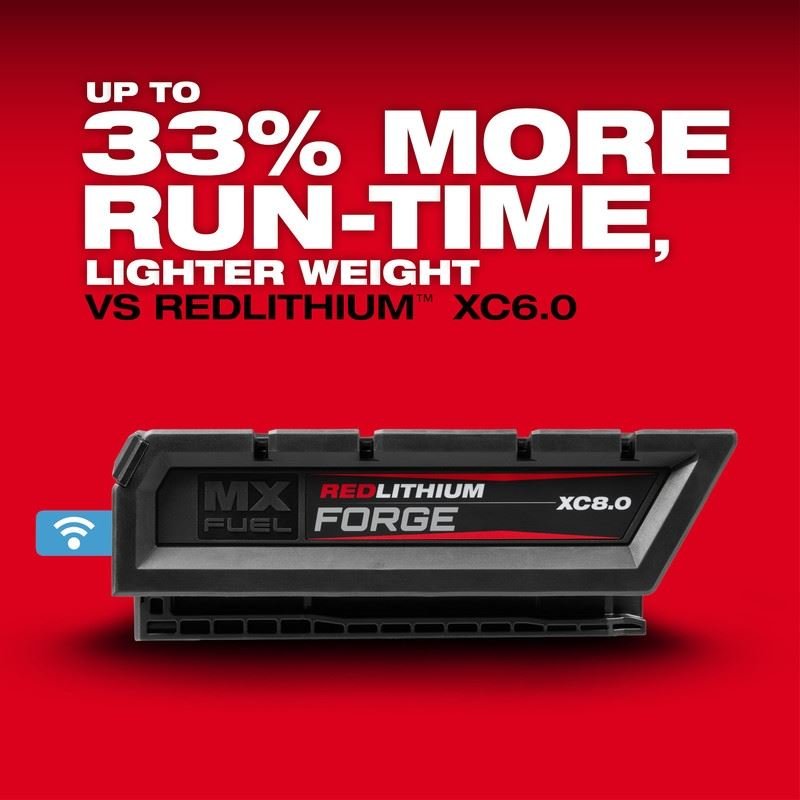 Milwaukee MXFXC608 MX FUEL REDLITHIUM FORGE XC8.0 BATTERY PACK - Mississauga Hardware Centre Inc