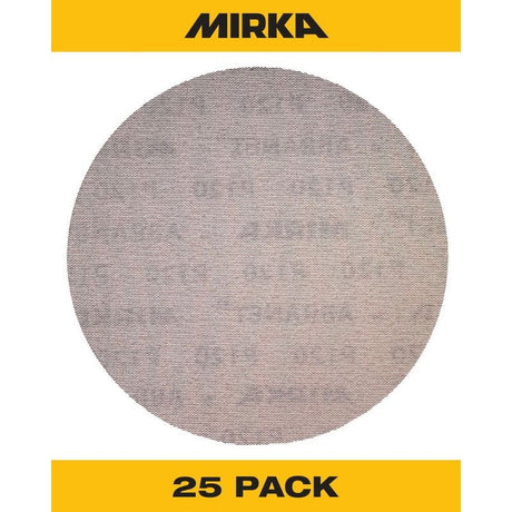 MIRKA Abranet LEROS Mesh Sanding Discs - 25 PACK - Mississauga Hardware Centre Inc