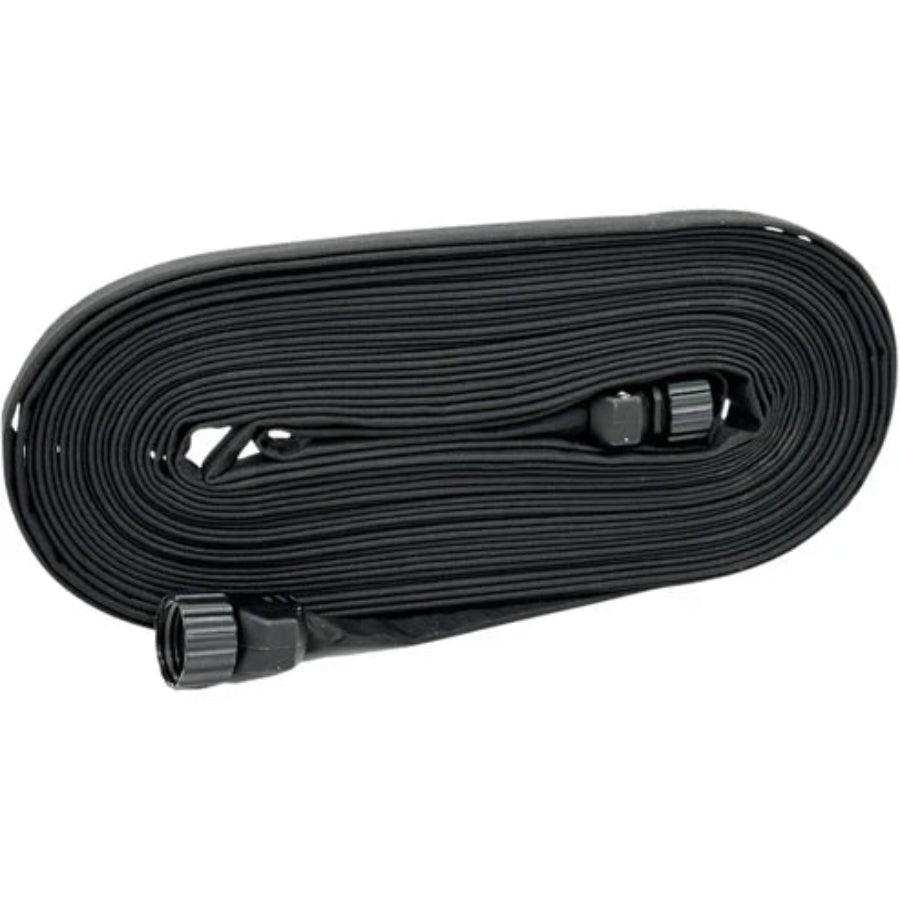 New Line A2485063X50 - 24 5/8" X 50FT FLAT WEEPER HOSE w/MALE X FEMALE GHT - Mississauga Hardware Centre Inc