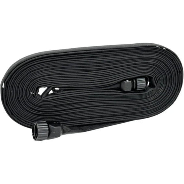 New Line A2485063X50 - 24 5/8" X 50FT FLAT WEEPER HOSE w/MALE X FEMALE GHT - Mississauga Hardware Centre Inc