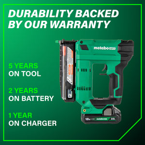 metabo HPT NP1835DA 18V MultiVolt™ 23-Gauge Pin Nailer (1x2.0Ah)