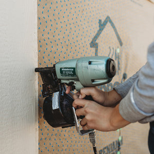 metabo HPT KNV65AH2M 2-1/2 Inch Coil Siding Nailer with BONUS Impact Driver Kit
